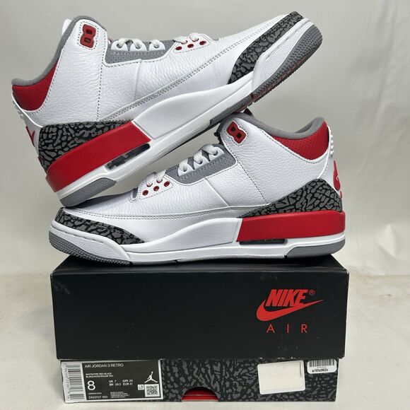 Nike Shoes Air Jordan 3 Retro “Fire Red” 2024 - Picture 3 of 5